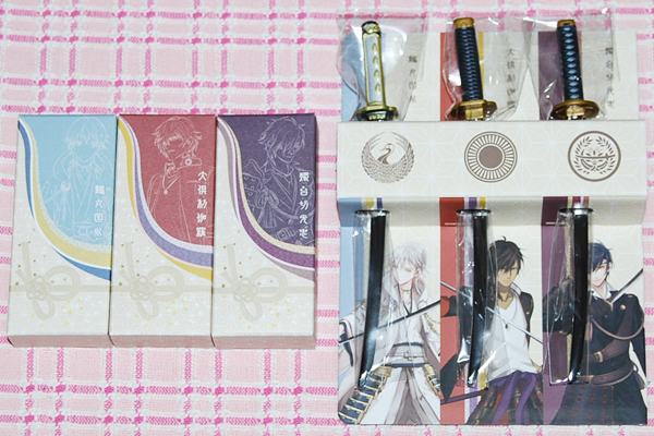 刀剣乱舞*刀剣菓子切付羊羹セット*燭台切*大倶利伽羅*鶴丸*伊達 刀剣