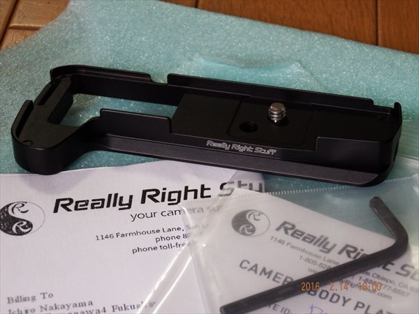 【美品】OM-D E-M1専用プレート Really Right Stuff製 RRS
