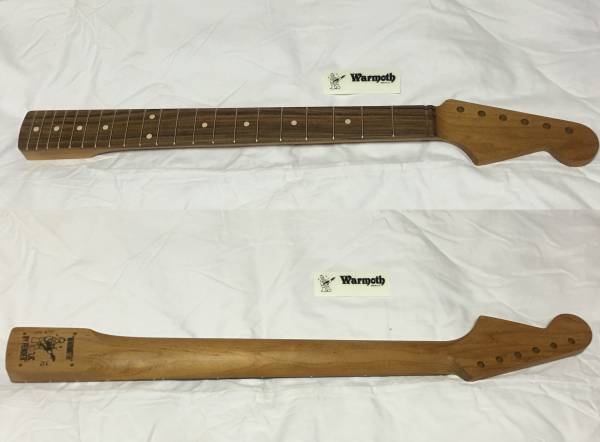 Warmoth Vintageタイプ　ストラトネック　ローステッドメイプル
