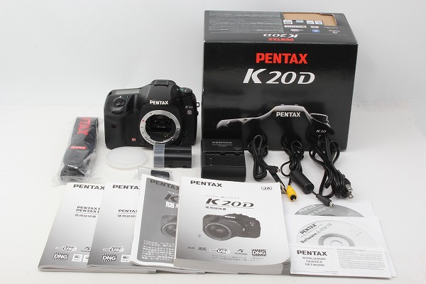 ◆極上美品◆ペンタックス PENTAX K20D 付属品完備 元箱付◇6048