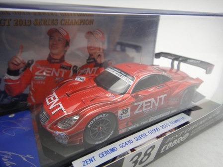 【格安，セール】 1/43エブロ45047 ゼント セルモ SC430 SuperGT 2013#38 チャンプ(レーシングカー)｜売買されたオークション情報、yahooの商品情報をアーカイブ公開 - オークファン レーシングカー