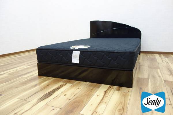 美品 シーリー セミダブルベッド プレミアムセレクション 2183