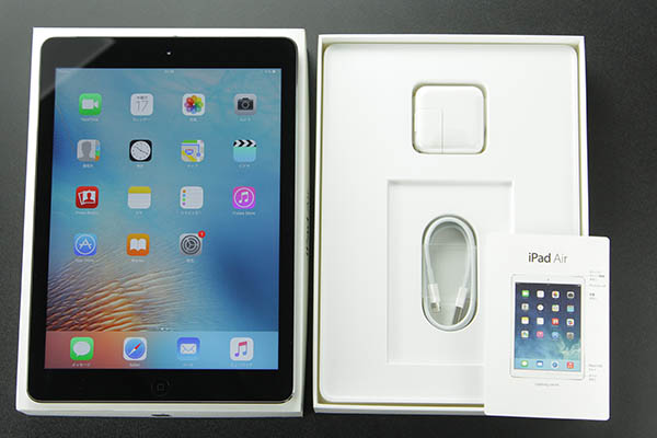 送料込♪美品◆softbank/iPad Air Wi-FiCell 16GB MD791J/A 〇