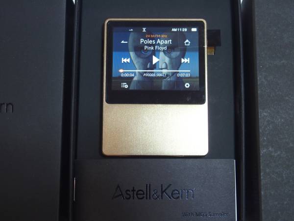 ☆新品同様☆ IRIVER Astell&Kern AK100 GOLD ゴールド IRIVER