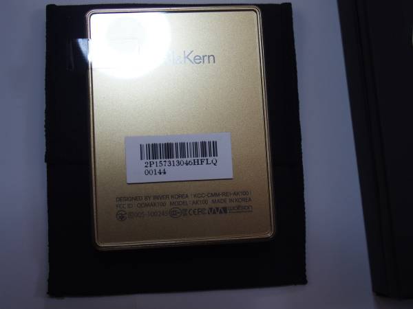 ☆新品同様☆ IRIVER Astell&Kern AK100 GOLD ゴールド IRIVER