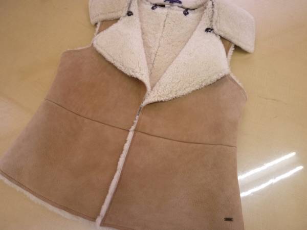 トミーフィルガー★ムートンベスト未使用品M