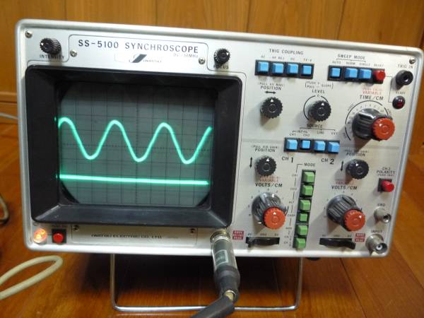 ★岩崎通信機 シンクロスコープ SS-5100　＋　付属品★