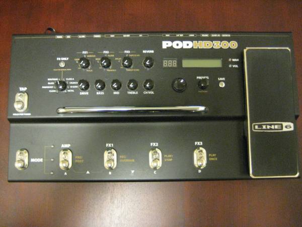 LINE6 POD HD300 アンプモデリング マルチ ルーパー ホビー