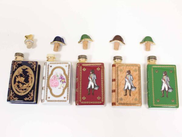 ★CAMUS カミュ ナポレオン COGNAC ブックボトル 5点セット/A767