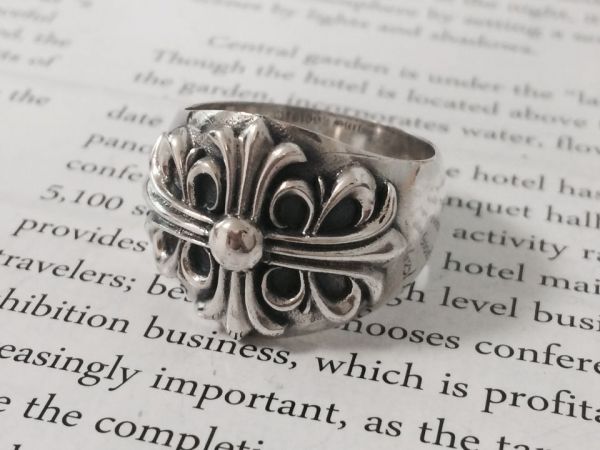 クロムハーツ　キーパーリング　19号　正規品 正規△クロムハーツ / キーパー・リング・19号 CHROME HEARTS