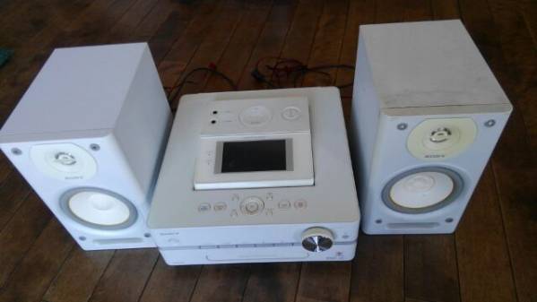 SONY NAS-D500HD HDDオーディオシステム CD USB ラジオ SONY シルバー