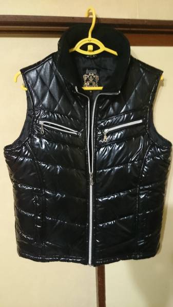 ◇合皮コンビ ダウンベスト◇ VEST LABEL schott（ショット）の