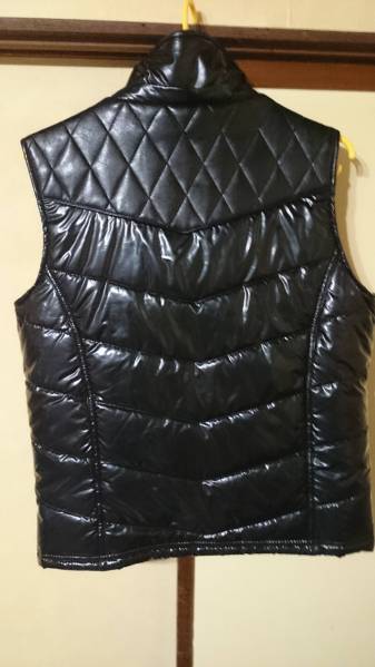 ◇合皮コンビ ダウンベスト◇ VEST LABEL schott（ショット）の