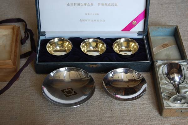 ☆純銀の酒器6点