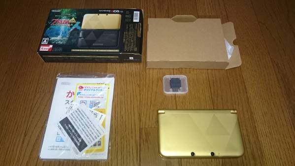 【中古】3DS LL 本体 神々のトライフォース2パック+DLソフト多数