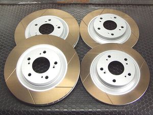 熱処理6本スリットローター アリスト JZS160/JZS161 前後1台分