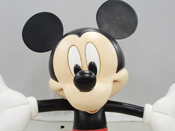 Disney ミッキーマウス フィギュア 本体 箱無 ディズニーストア ミッキーマウス フィギュア /44cm[梱1.0