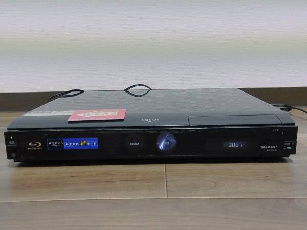 ☆1円～ SHARP/AQUOS/ブルーレイレコーダー/BD-HDW25/500GB 【公式通販】