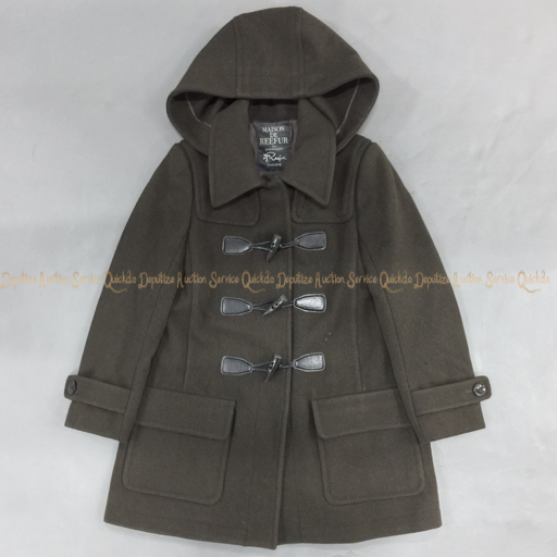 メゾンドリーファー ダッフルコート レディース 38 カーキ