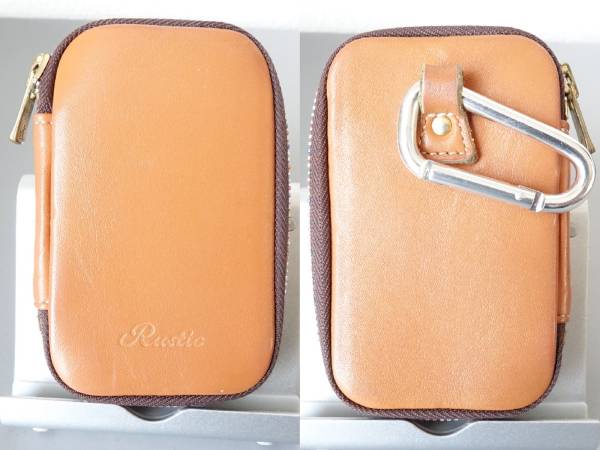 ★ほぼ未使用，Rustic ラスティック★キーケース，小銭入れ，パス★