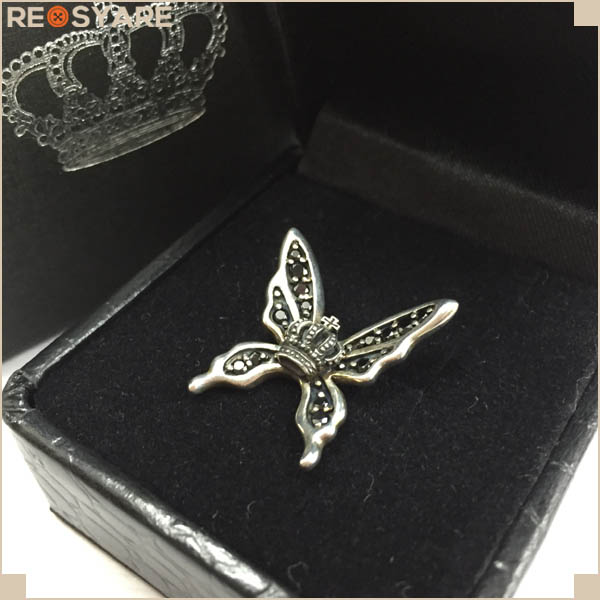 美品*Justin Davis*希少*SEJ216 Crown Butterfly*ピアス*14514