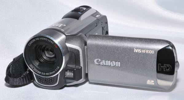 Canon キャノン iVIS HF R100 家電、AV、カメラ カメラ、光学機器