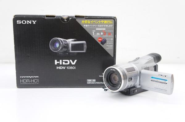 SONY ソニー デジタルHDハンディカム HDR-HC1 miniDVカメラ SONY
