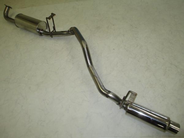 トヨタ78系ランクル用FLEX Styleセミステン砲弾型マフラー中古品