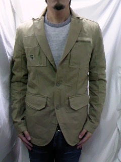 衝撃!定3万!限定!ディーゼル高級ミリタリーテーラードデニム