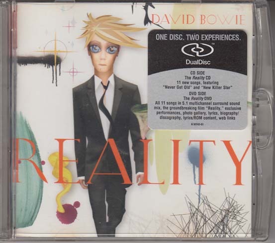 David Bowie CD & DVD「Realty」DualDisk