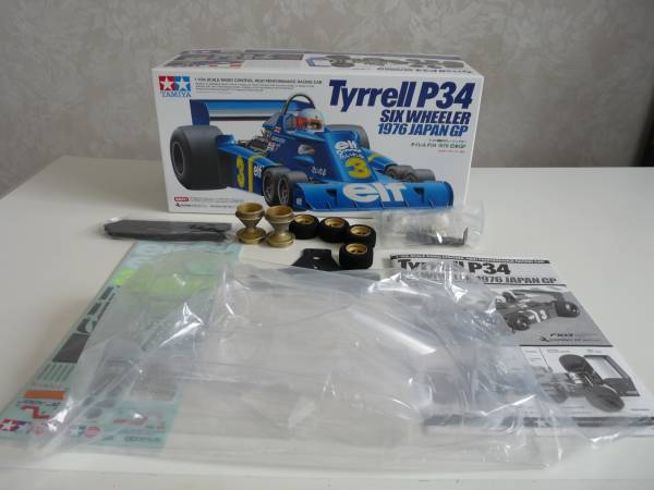 TAMIYAティレルP34スペアボディ10/1 希少 タミヤ タイレルP34 1/10 スペアーボディ タイレルP34 タミヤ