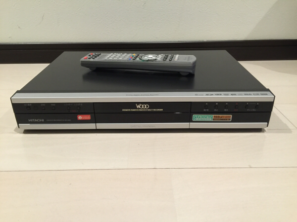 レコーダー HITACHI Wooo DV-DH160W HITACHI 日立 DV-DH160W HDD/DVDレコーダー 動作確認済ジャンク 映像