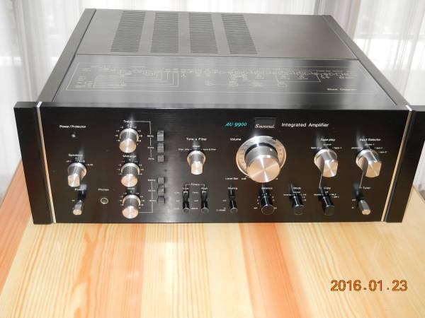 サンスイ アンプ AU9900 稼働中美品 Yahoo!オークション - 「sansui