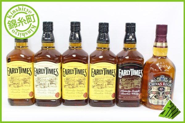 ◇注目!ウィスキー アラカルト6本セット(シーバスリーガル 等) C