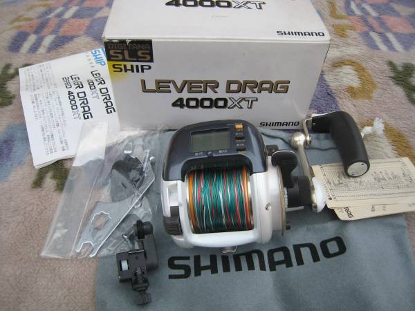 Ｔ　シマノ　デジタナ　ＳＬＳレバードラッグ４０００ＸＴ使用少