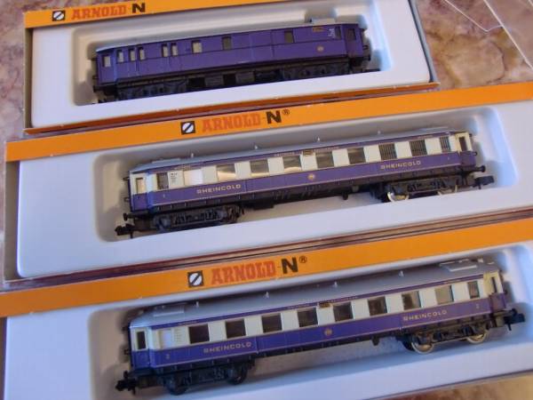 Nゲージ ARNOLD 三等客車 2 DRG ドイツ国鉄 Ruhr -Schnellverkehr