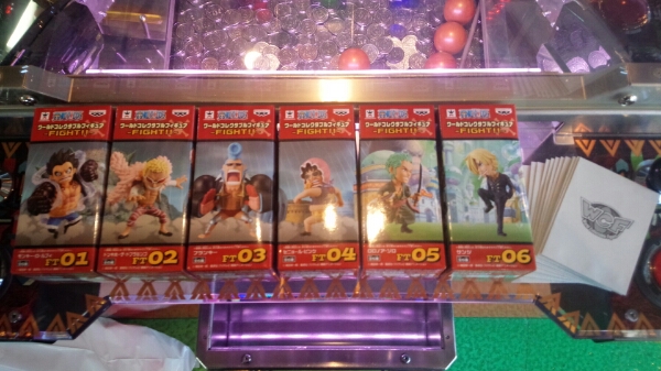 ワンピース コレクタブル フィギュア FIGHT 全6種 おまけ 送無