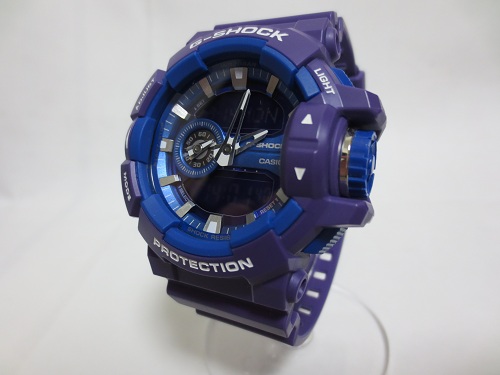 CASIO カシオ G-SHOCK メンズ パープル GA-400A-6AJF CASIOカシオG