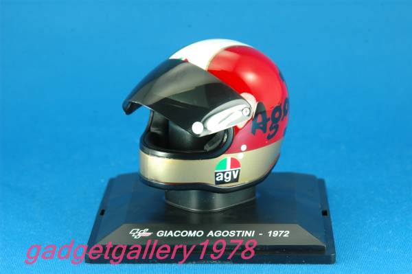 Altaya MH28 Giacoma Agostini ヘルメット 1972 1/5