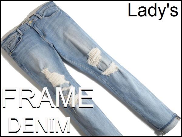 N9291P◆FRAME DENIM ドゥーズィエムクラス デニムパンツ 25◆rb