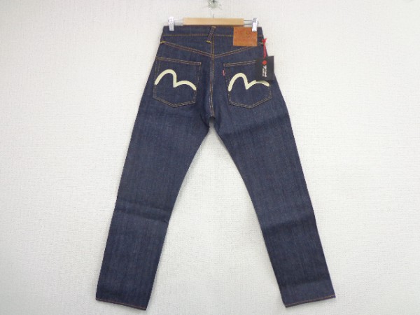 新品 EVISU エヴィス No.2 LOT 2000 カモメ デニム 30×32 白