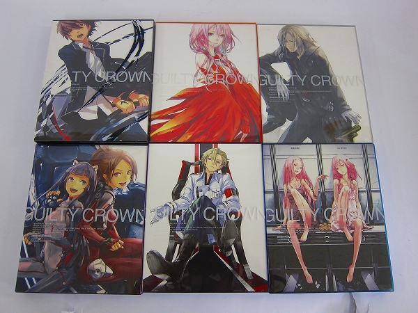 ギルティクラウン Guilty Crown DVD-BOX 全11巻 送料無料 ギルティ