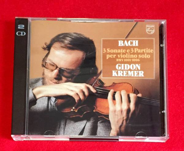 24bit バッハ Vnソナタとパルティータ クレーメル 2CD