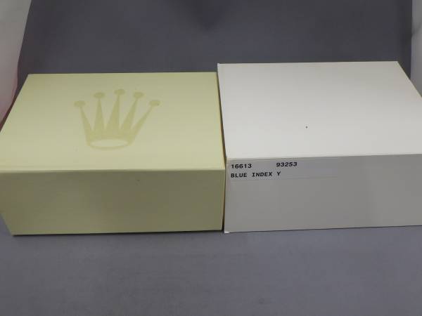 ROLEX ロレックス 純正 外箱 内箱 16613 □ROLEXロレックス 16613用純正ボックス №1□ ☆ROLEXロレックス 16613