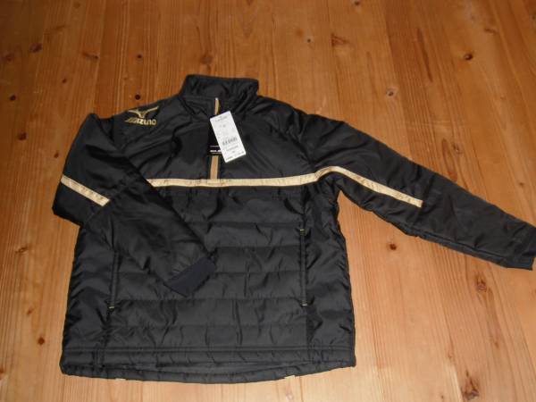 ミズノ ジュニア ムーヴ ウォーマーウェア上下組 黒 140 中綿