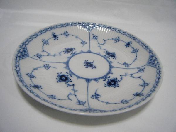 24cm 未使用】ロイヤルコペンハーゲン ブルーフルーテッド フルレース
