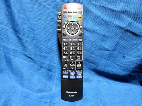Panasonic CATV BD/DVD付STB用リモコン N2QAYB000314 未使用