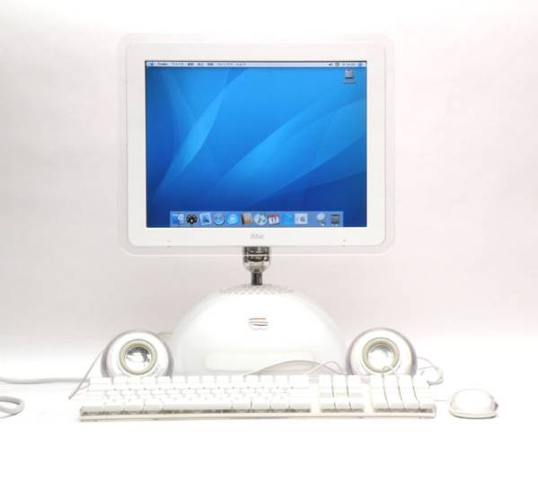 iMac G4最終モデル USB2.0 1GHz 768MB M6498 M9285J/A 良品 即決