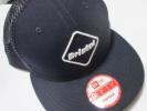 16SS ★ FCRB NEW ERA EMBLEM 9FIFTY MESH CAP 黒 キャップ