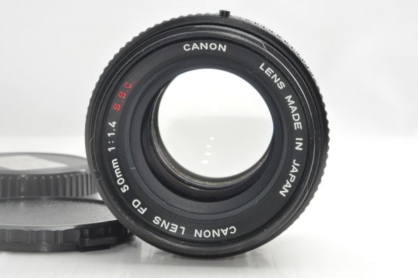★ほぼ新品級★CANON FD 50mm F1.4 S.S.C. #2498